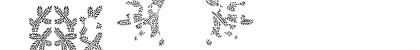Download ASTYPE Ornaments Christmas A Font Numeric Preview
