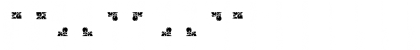 Download ASTYPE Ornaments Thanksgiving Font Numeric Preview