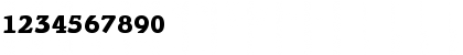 Download ATBramley Regular Font Numeric Preview