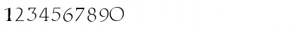 Download BouyanceCapsSSK Regular Font Numeric Preview