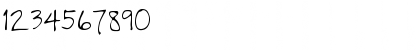 Download Bowfin Regular Font Numeric Preview