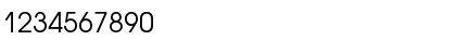 Download AvantGardeC Regular Font Numeric Preview