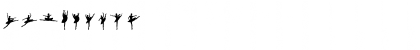 Download Ballet Regular Font Numeric Preview