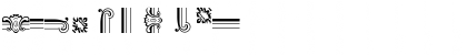 Download Baroque Borders PT Version B Font Numeric Preview