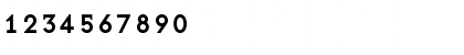 Download BaseNine Medium Font Numeric Preview