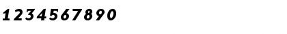 Download BaseNineBI Roman Font Numeric Preview