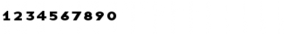 Download BaseNine SCB Font Numeric Preview