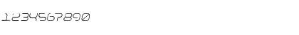 Download Basis Oblique Font Numeric Preview