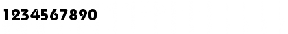 Download BauhausEF-Bold Regular Font Numeric Preview