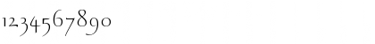 Download BraganzaLtITC TT Regular Font Numeric Preview