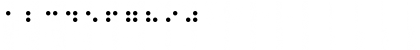 Download Braille Regular Font Numeric Preview