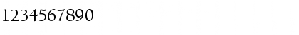 Download BensonOldStyleOpti Medium Font Numeric Preview