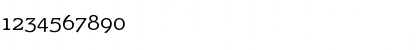 Download BramleySCTEELig Regular Font Numeric Preview