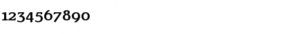 Download BramleySCTEEMed Regular Font Numeric Preview