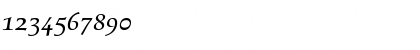 Download Berndal LT Std Italic Regular Font Numeric Preview
