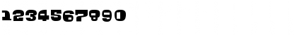 Download Bingo Regular Font Numeric Preview
