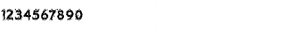 Download Bitmax Plain Font Numeric Preview