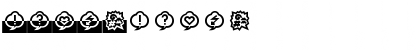 Download Bix Bats LT Std Wired Font Numeric Preview