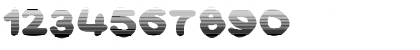 Download Bloxxy Regular Font Numeric Preview