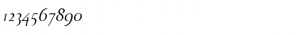 Download Bodebeck LT Std Italic Font Numeric Preview