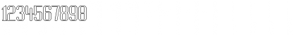 Download Brassiere Seethru Regular Font Numeric Preview