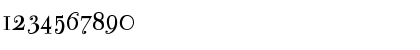 Download BodoniClassic AdRoman Font Numeric Preview