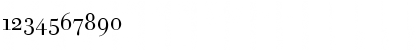 Download BodoniSCEF Light Font Numeric Preview