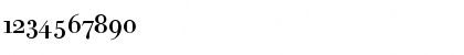 Download BodoniSCEF Regular Font Numeric Preview