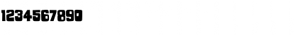 Download Boochie Regular Font Numeric Preview