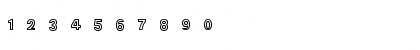 Download Boogie LT Std Outline 1 Font Numeric Preview