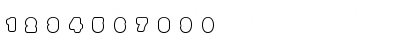 Download Boogie LT Std Outline 2 Font Numeric Preview