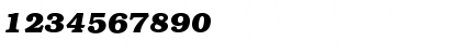 Download Bookman BQ Regular Font Numeric Preview