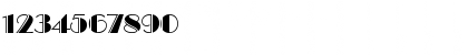 Download BravoEngraved Regular Font Numeric Preview