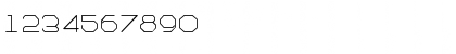 Download BravoSCapsSSK Regular Font Numeric Preview