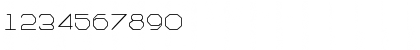 Download BravoSCapsSSK Regular Font Numeric Preview
