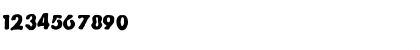 Download Bootleg Regular Font Numeric Preview