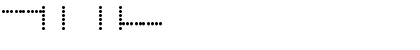 Download Borders Dot Rule Regular Font Numeric Preview