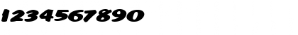 Download Boris Regular Font Numeric Preview