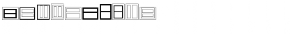Download Boxes Regular Font Numeric Preview