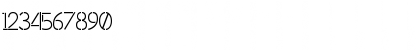 Download BPpong Regular Font Numeric Preview