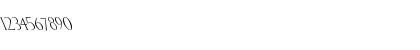 Download Breathe 1 Regular Font Numeric Preview