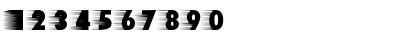 Download BreezeStarboards Regular Font Numeric Preview