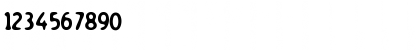 Download BureaucracyState Regular Font Numeric Preview