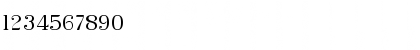 Download Burin Roman Std Regular Font Numeric Preview