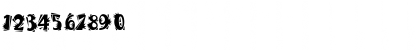Download BurweedICG Thorny Font Numeric Preview