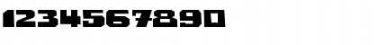 Download Buster BoldExtended Font Numeric Preview