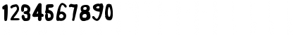 Download Buttweasel Regular Font Numeric Preview