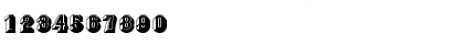 Download Buxom D Regular Font Numeric Preview