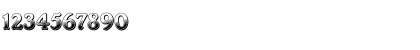 Download Cabaret .. Plain Font Numeric Preview
