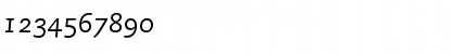 Download PMN Caecilia 56 Italic OsF Font Numeric Preview